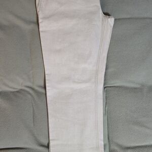 Gucci Cream Denim with Brown Leather Patch